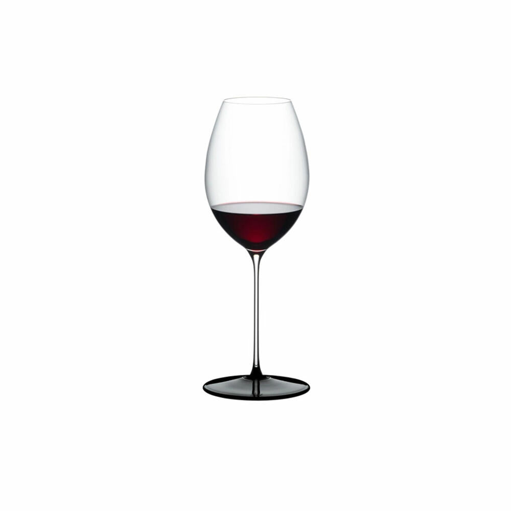 Riedel Fatto A Mano Black Tie Hermitage, Rotweinglas, Weinglas, Kristallglas, 668 ml, 4110/30