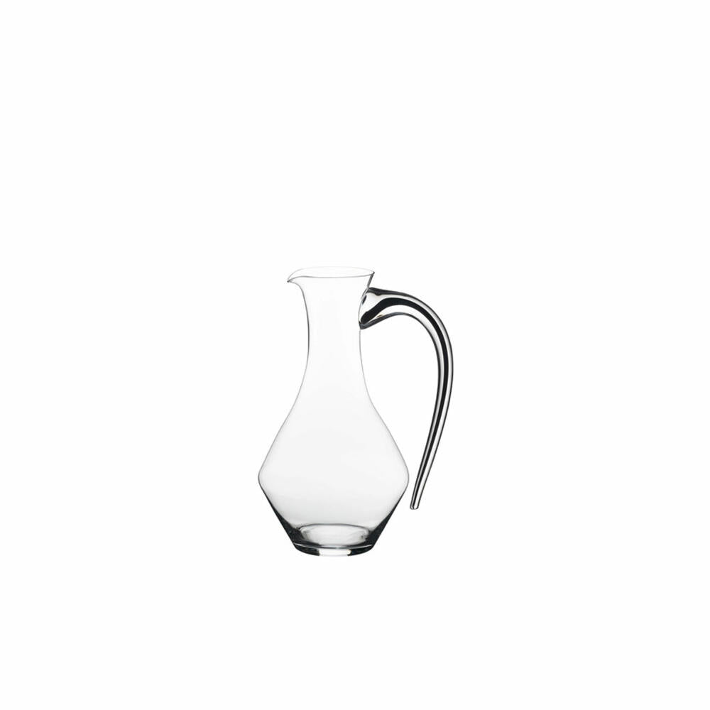 Riedel Fatto A Mano Cabernet Magnum Dekanter, Weinkaraffe, Weindekanter, Kristallglas, Schwarz, 1.5 L, 4900/26B