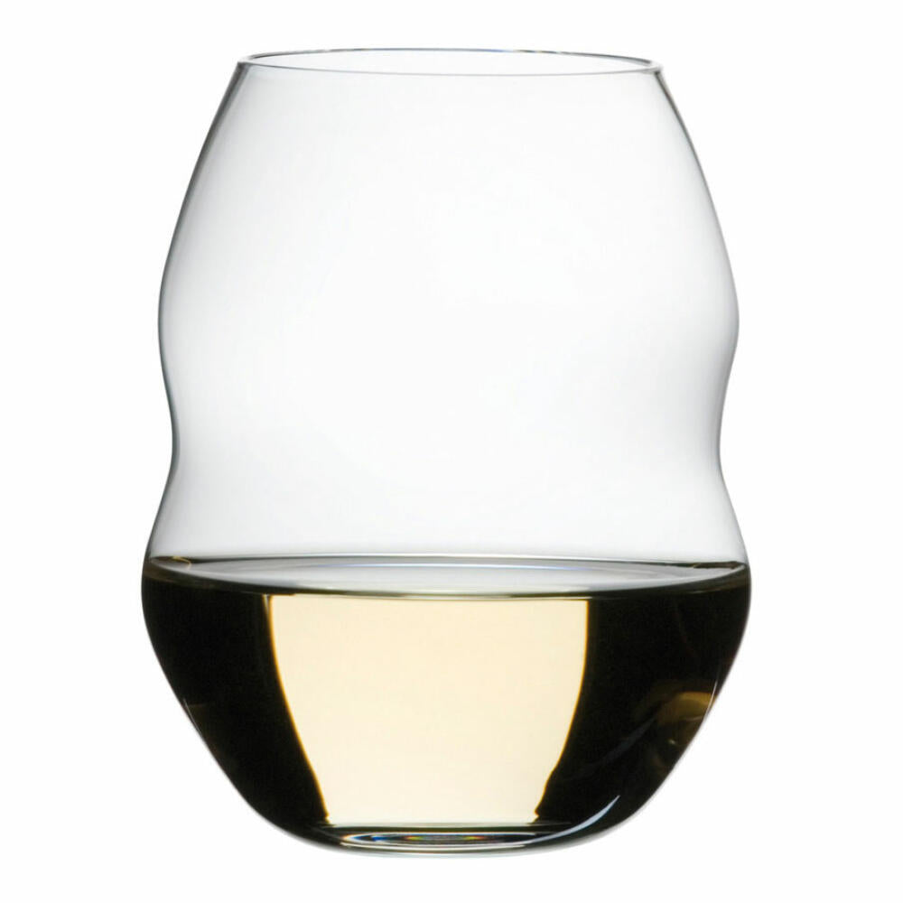 Riedel Swirl white wine, white wine glass, wine glass, high-quality glass, 380 ml, set of 2, 0450/33
