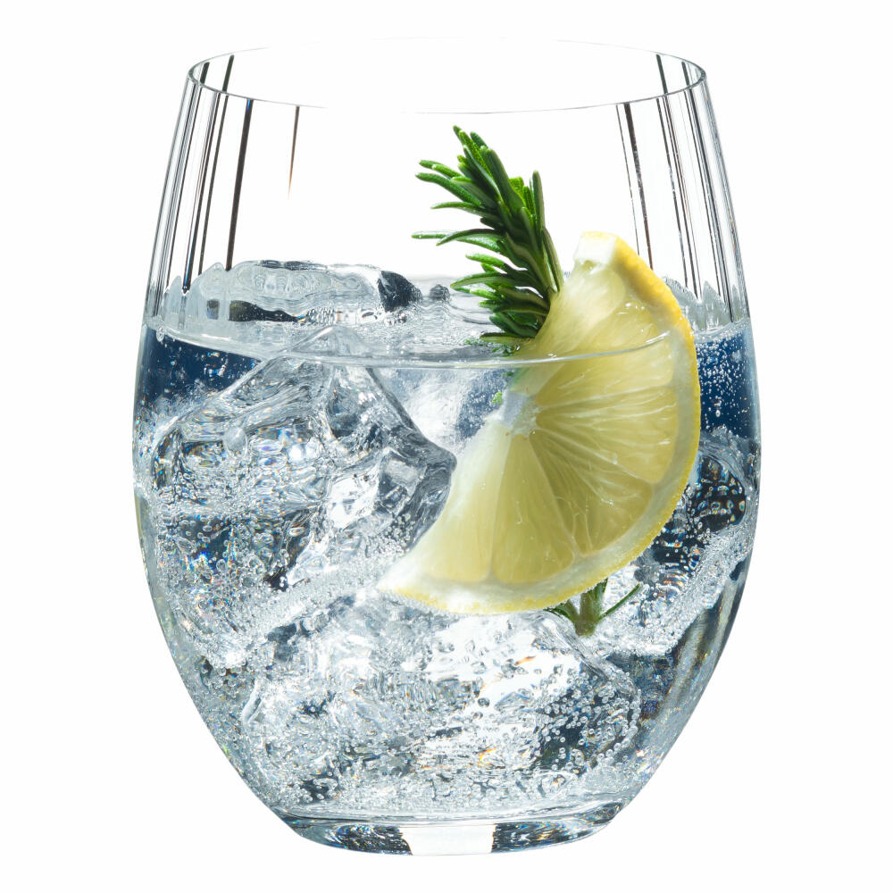 Riedel Optic O Longdrink, set of 2, long drink glass, long drink glasses, high-quality glass, 580 ml, 0515/90