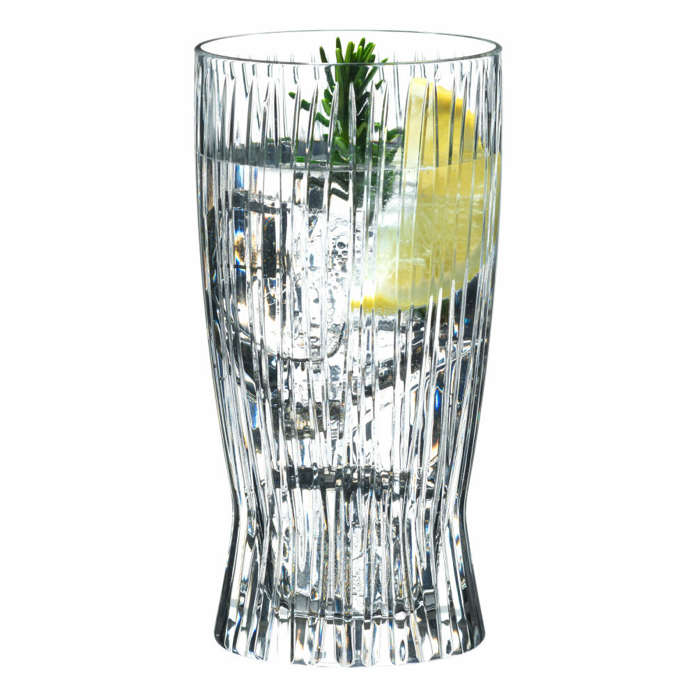 Riedel Fire Longdrink, 2er Set, Longdrinkglas, Longdrinkgläser, Hochwertiges Glas, 375 ml, 0515/04S1