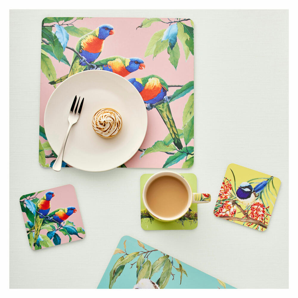 Maxwell & Williams BIRD TALK Becher Rosenbrust-Schnäpper, Kaffeebecher, Tasse, in Geschenkbox, Porzellan, 370 ml, DX1121