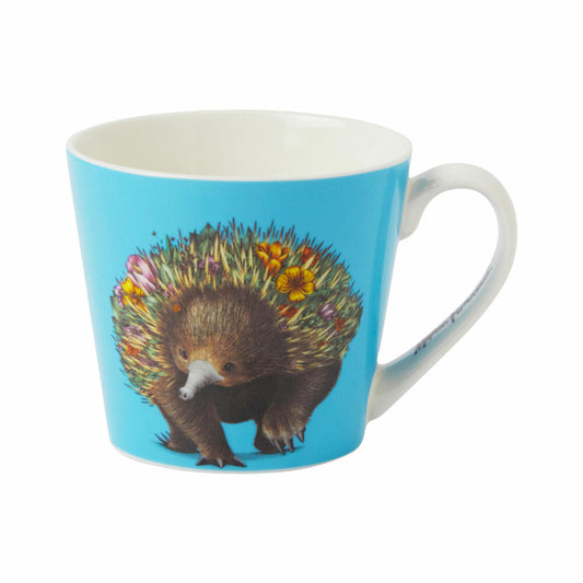 Maxwell & Williams Wild Planet Mug Echidna, Coffee Mug, Tea Cup, Cup, in Gift Box, Porcelain, 370 ml, DX1324