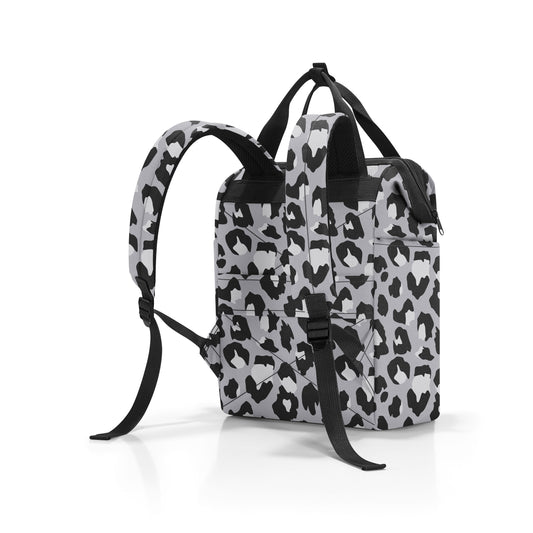 reisenthel allrounder R, Rucksack, Tragetasche, Tasche, Leo Nero, 12 L, JR7080