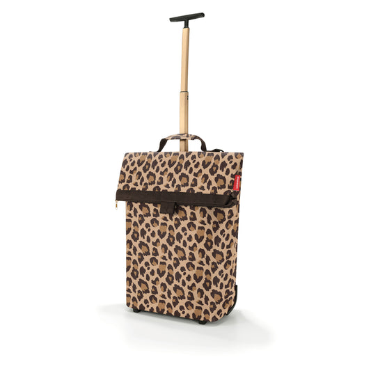 reisenthel trolley M, Einkaufstrolley, Einkaufstasche, Frame Leo Macchiato, 43 L, NT6047