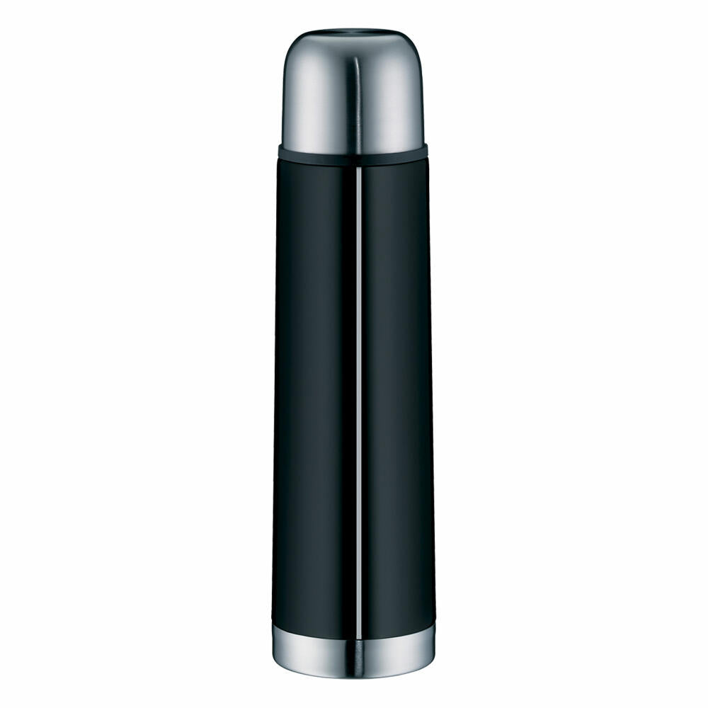 Alfi isoTherm Eco II, Isolierflasche, Flasche, Trinkflasche, Schwarz, 750 ml, 5457233075