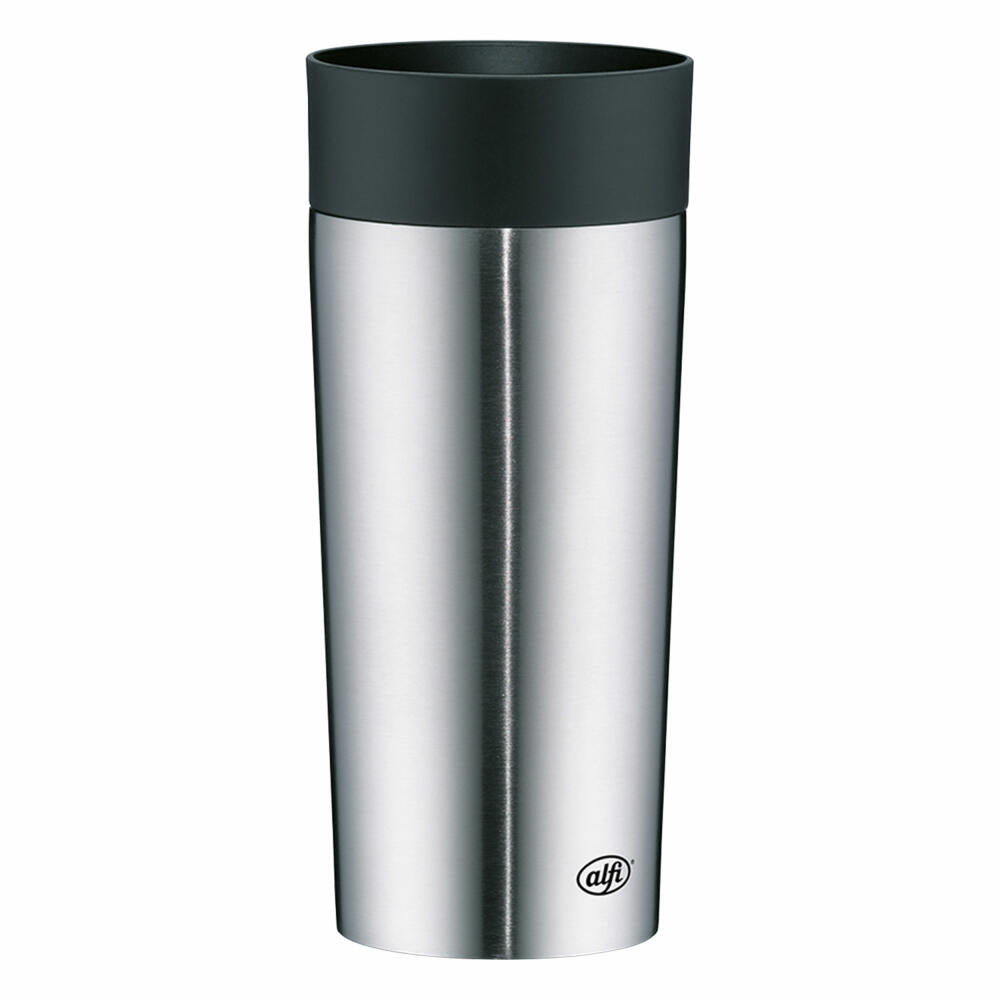 Alfi isoMug plus, Isolierbecher, Trinkbecher, Thermobecher, Edelstahl, 0,35l, 5637205035