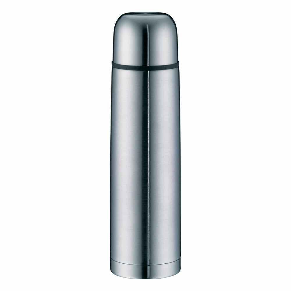 Alfi Isolierflasche isoTherm Eco II, Isoflasche, Thermoflasche, Iso Flasche, Edelstahl, 1 L, 5457.205.100