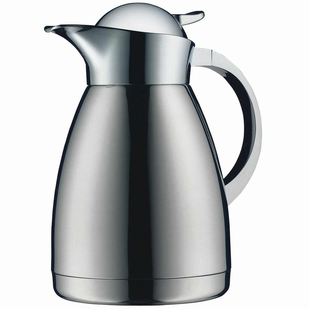 Alfi Kanne Albergo Top Therm, Kanne, doppelwandig, Edelstahl, 1 Liter, 767000100