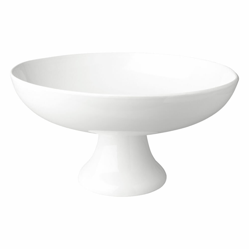 ASA Selection Grande Obstschale auf Fuß, Schüssel, Keramik, Weiß, Ø 33 cm, 4789147