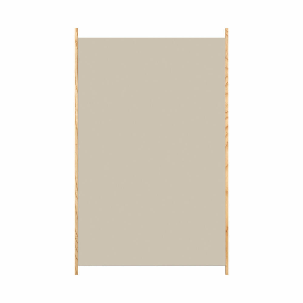 Blomus magnetic board Koreo Moonbeam, wall board, sheet metal, ash wood, 75 x 115 cm, 66506