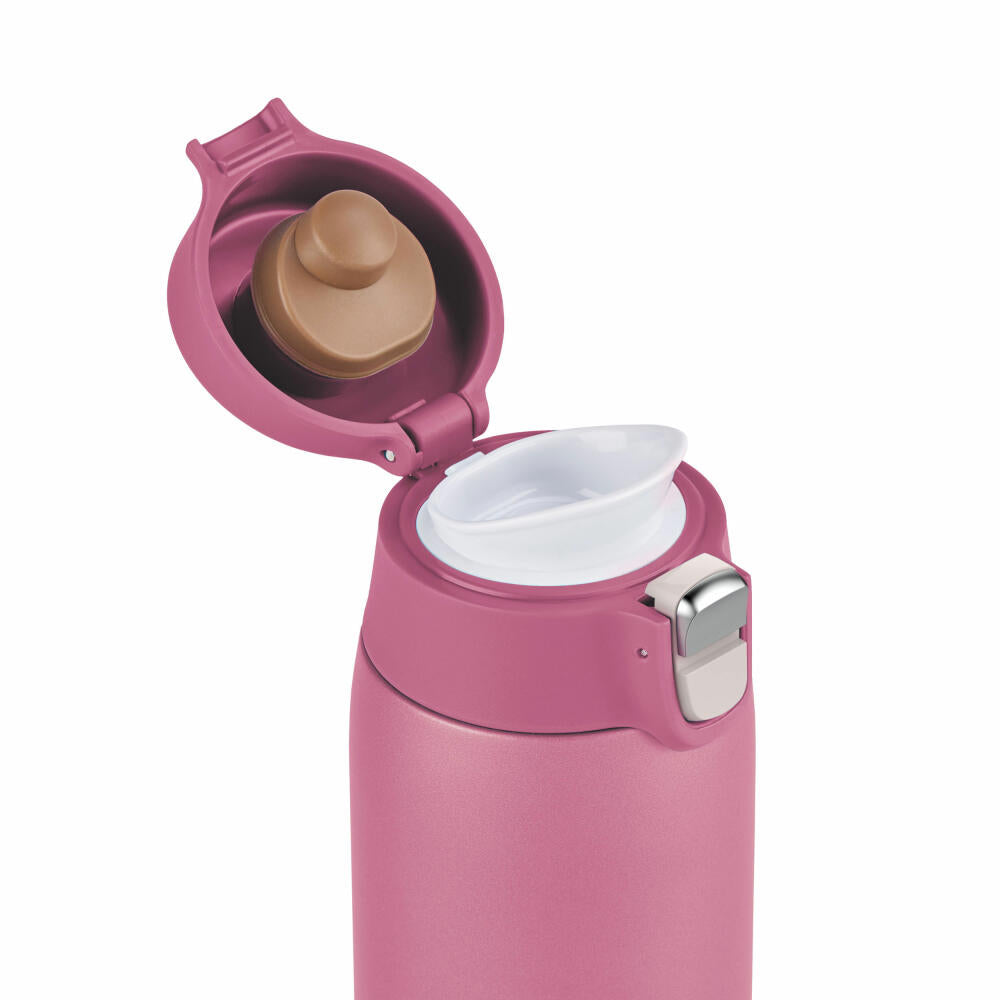 EMSA Travel Mug Light insulated mug, iso mug, iso mug, thermo mug, stainless steel, pink, 0.4 L, N21511