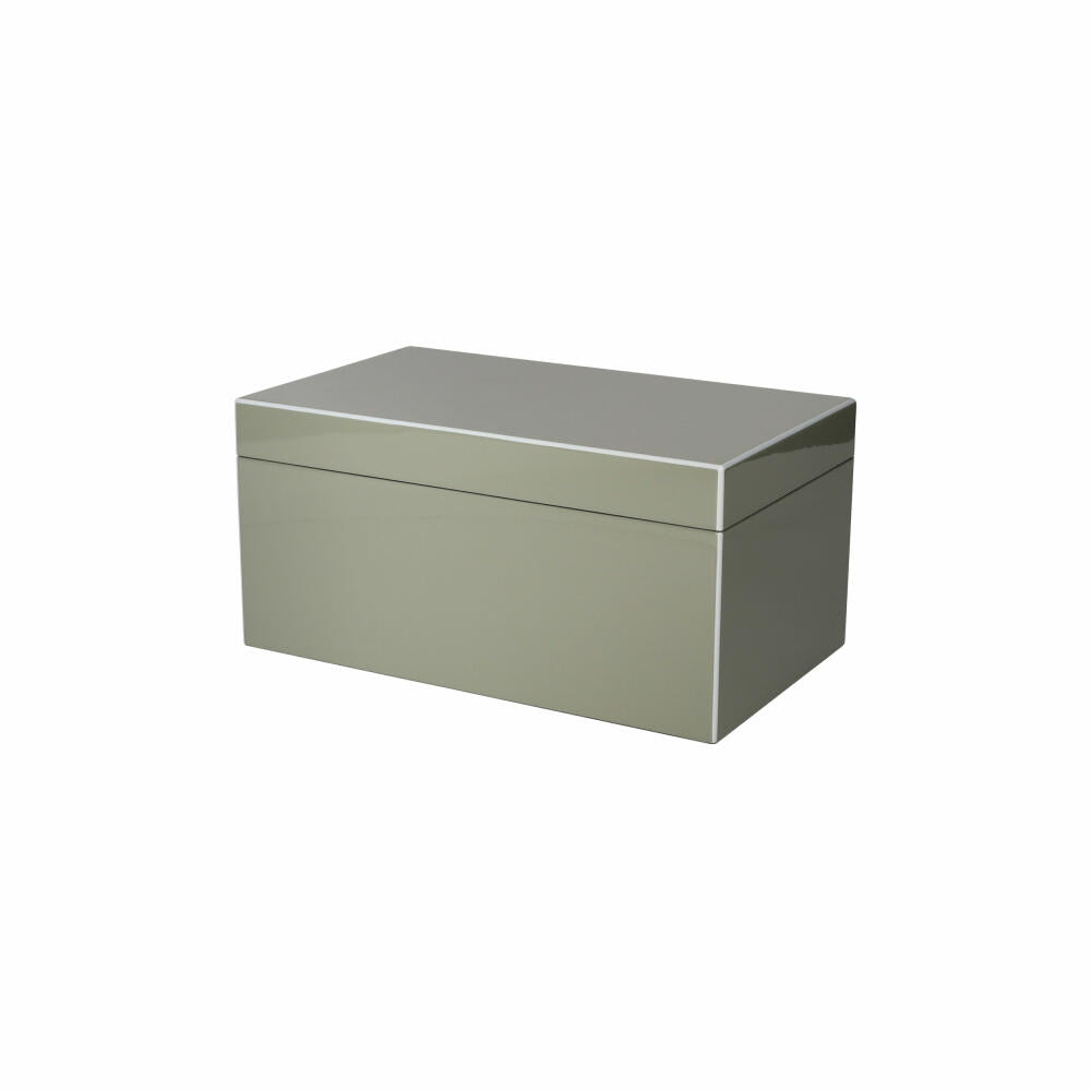 Gift Company Schmuckbox Tang M, Schmuckkasten, Schmucktruhe, MDF, Flannel, 28 x 17 cm, 1212204030