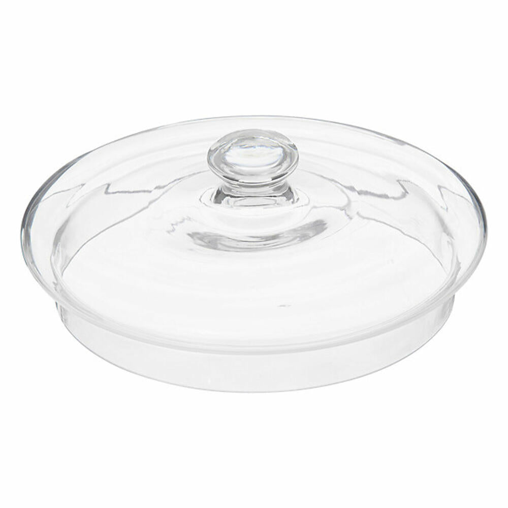 5five Simply Smart Bonboniere Gateaux on foot, cookie jar, glass, transparent, 1.8 L, 115632