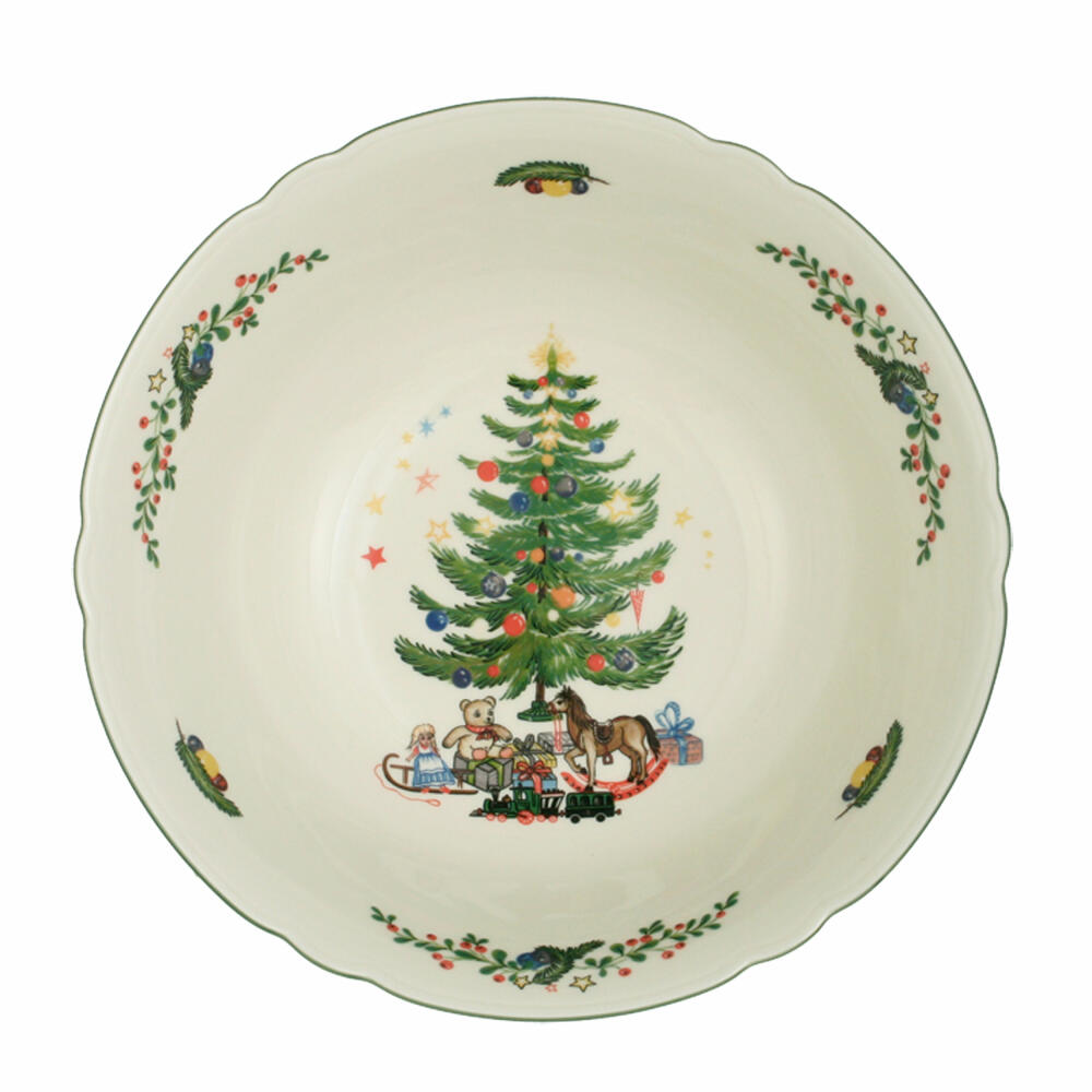 Seltmann Weiden Marie-Luise bowl, bowl, porcelain, Christmas, Ø 23.1 cm, 001.292495