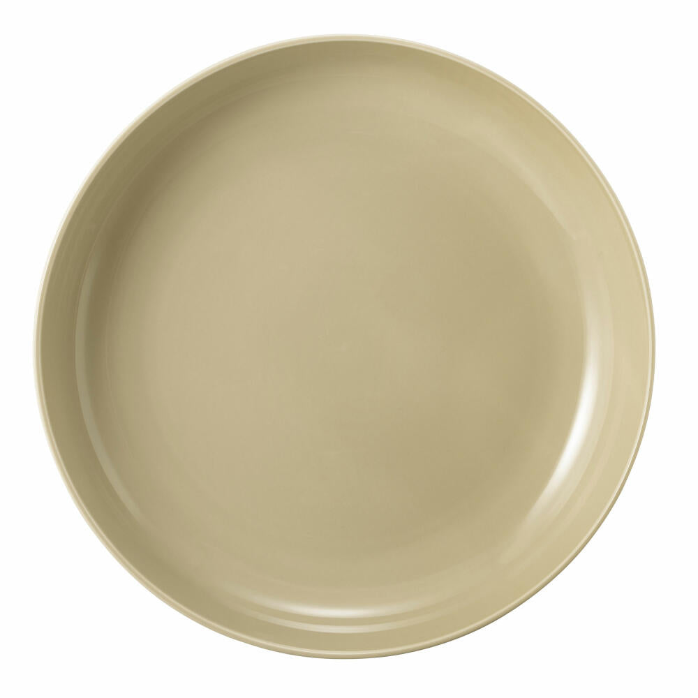 Seltmann Weiden Beat Sandbeige Foodbowl, bowl, dish, salad bowl, serving bowl, porcelain, beige, Ø 28 cm, 001.757240