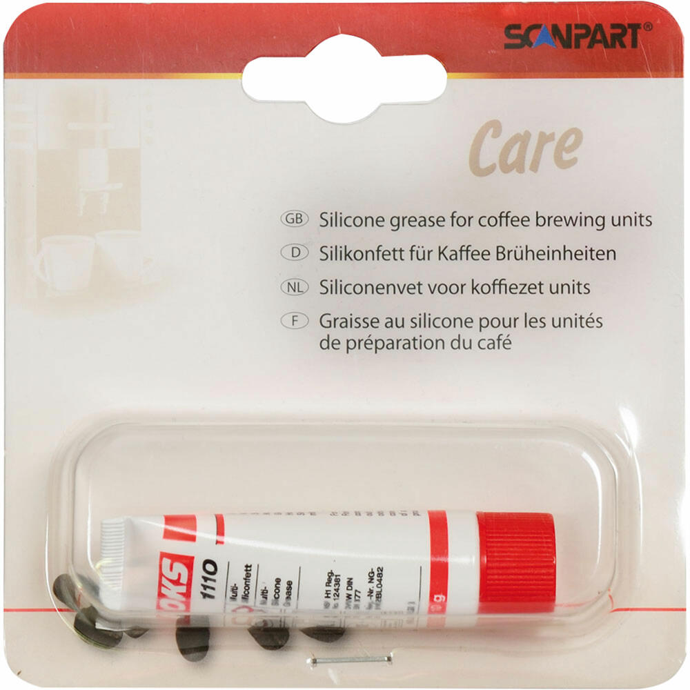 Scanpart Silikonfett für Kaffeemaschinen, Schmierfett, für Kaffeevollautomat, 2790000131