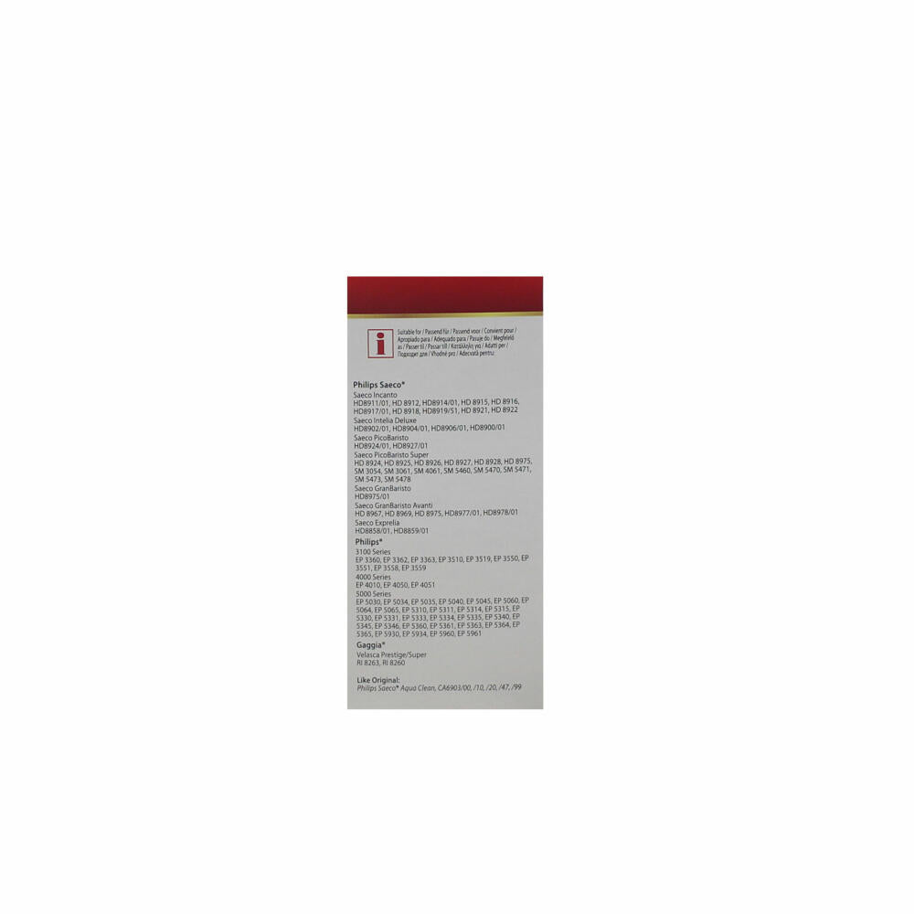 Scanpart Vollautomatenkartusche kompatibel mit Aqua Clean, Filter, Wasserfilter, für Kaffeevollautomaten, 2790000869