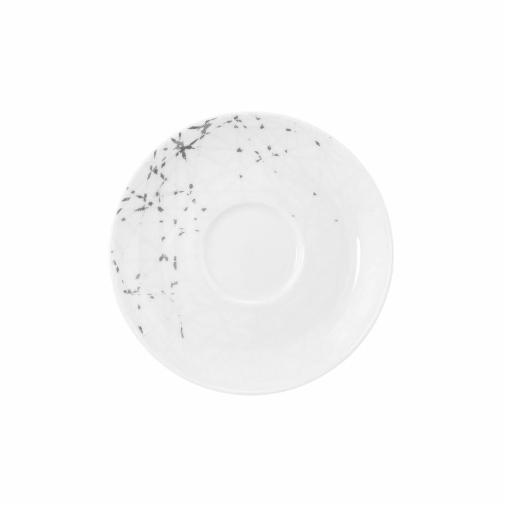 Seltmann Weiden Liberty tea saucer, saucer, underplate, porcelain, brace, Ø 13 cm, 001.764246