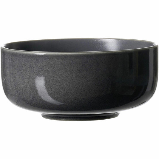 Ritzenhoff & Breker Toledo bowl, cereal bowl, dessert bowl, bowl, stoneware, grey, Ø 14.5 cm, 430875