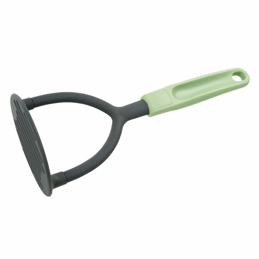 Fackelmann Kartoffelstampfer Ecolution, Kartoffelpresse, Stampfer, Materialmix, Mintgrün, 25 cm, 33065