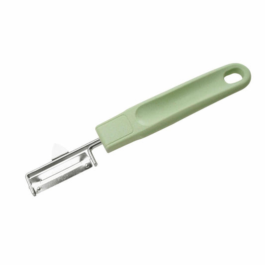Fackelmann Pendelschäler Ecolution, Sparschäler, Gemüseschäler, Materialmix, Mintgrün, 19 cm, 33072