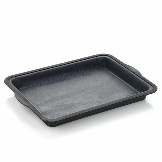 Zenker Backform, Ofenform, Silikonbackform, Nylon, Schwarz, 36 x 26 cm, 43576