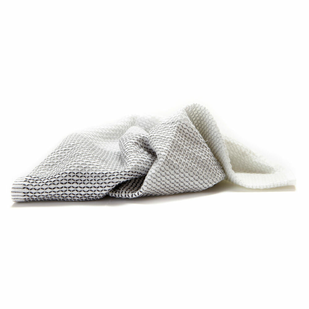 Full Circle Home Geschirrtücher Tidy 3er Set, Küchenhandtücher, 100% Baumwolle, Grau, 30 x 30 cm, FC10206GY