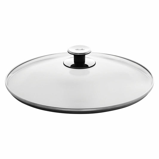 Fissler Glasdeckel 32 cm, Topfdeckel, Ersatzdeckel, Glas transparent, 001-804-32-200