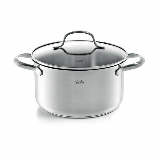 Fissler cooking pot San Francisco with glass lid, stainless steel 18/10, 20 cm, 040-113-20-000