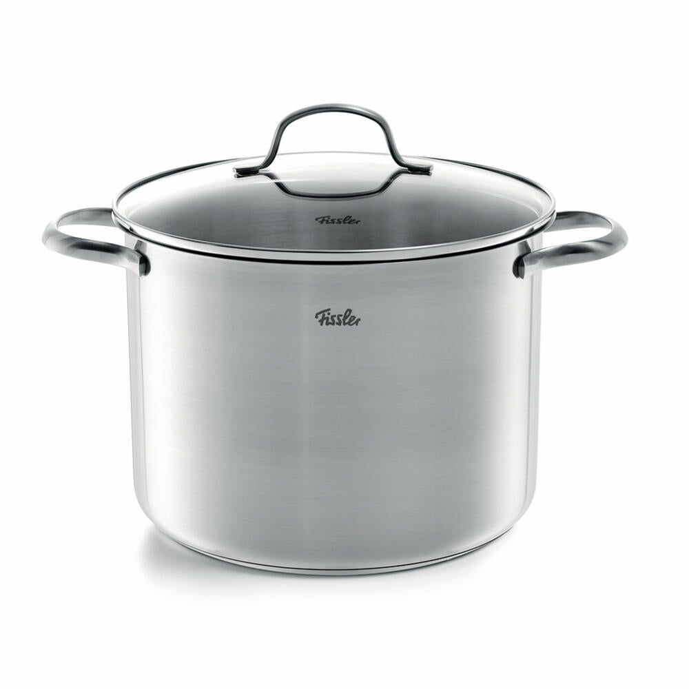 Fissler Kochtopf San Francisco mit Glasdeckel, Edelstahl 18/10, 24 cm, 040-113-24-000