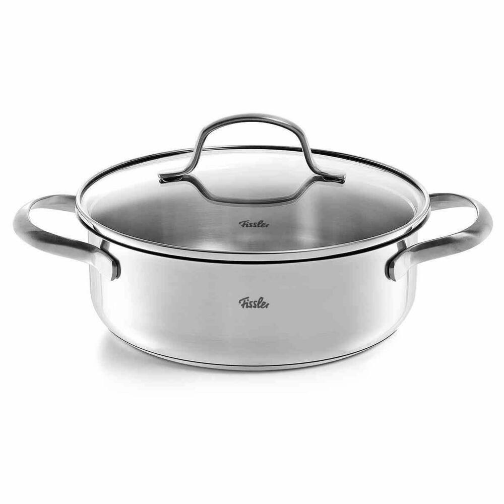 Fissler Bratentopf San Francisco mit Glasdeckel, Edelstahl 18/10, 16 cm, 040-123-16-000