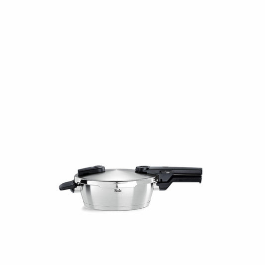 Fissler Schnellbratpfanne Vitaquick Premium, Edelstahl 18/10, Silbern, 2.5 L, 602-410-02-000