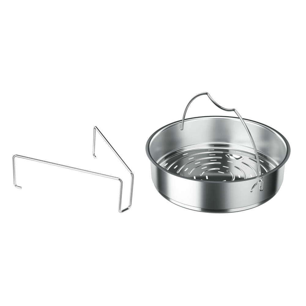 Fissler Vitavit-Zubehör Einsatz, Gareinsatz, Dampfeinsatz, mit Dreibein, für Ø 22 cm, Gelocht
