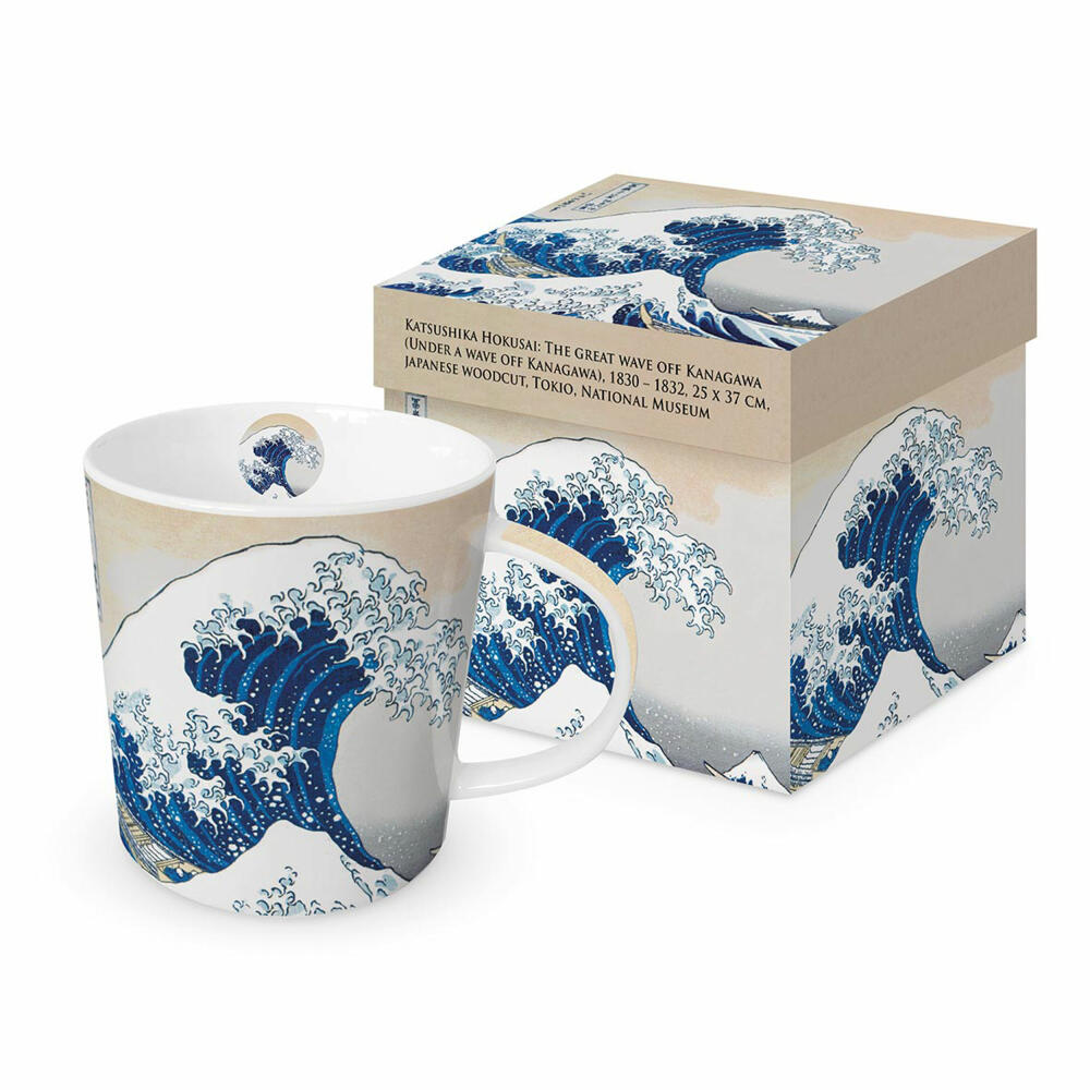 PPD The Great Wave Trend Mug, in Geschenkbox, Tasse, Teetasse, Kaffee Becher, 350 ml, 604326