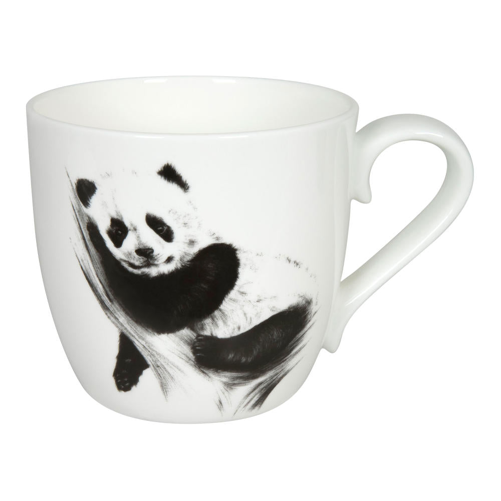 Könitz Becher Amazing Animals - Panda, Kaffeebecher, Tasse, Kaffeetasse, Bone China, 425 ml, 11 2 057 2617