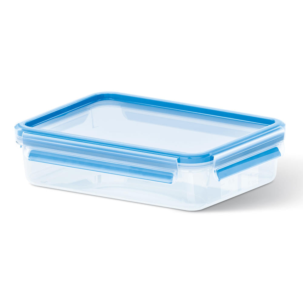 Emsa Clip & Close food storage container 1.20 L, lunch box, food storage box, bread box, 508542