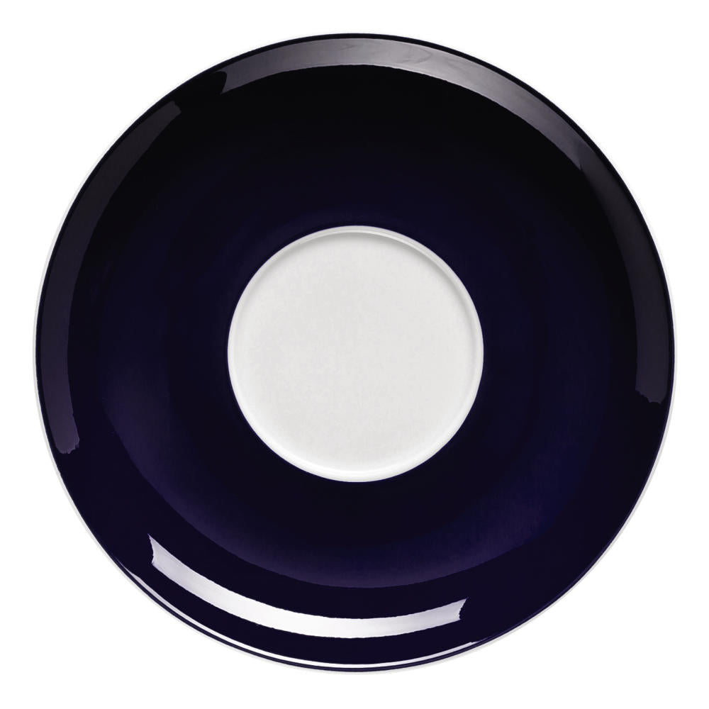 Thomas Sunny Day saucer for cappuccino cup / jumbo cup, porcelain, cobalt blue / blue, dishwasher safe, 16.5 cm, 14671