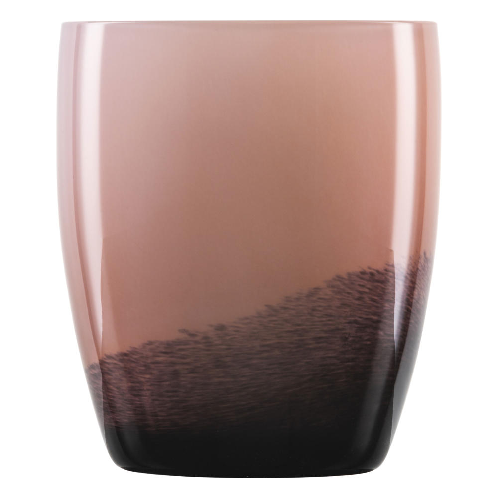 Zwiesel Glas Handmade Vase klein Powder Shadow, Dekovase, Blumenvase, 14 cm, 121577