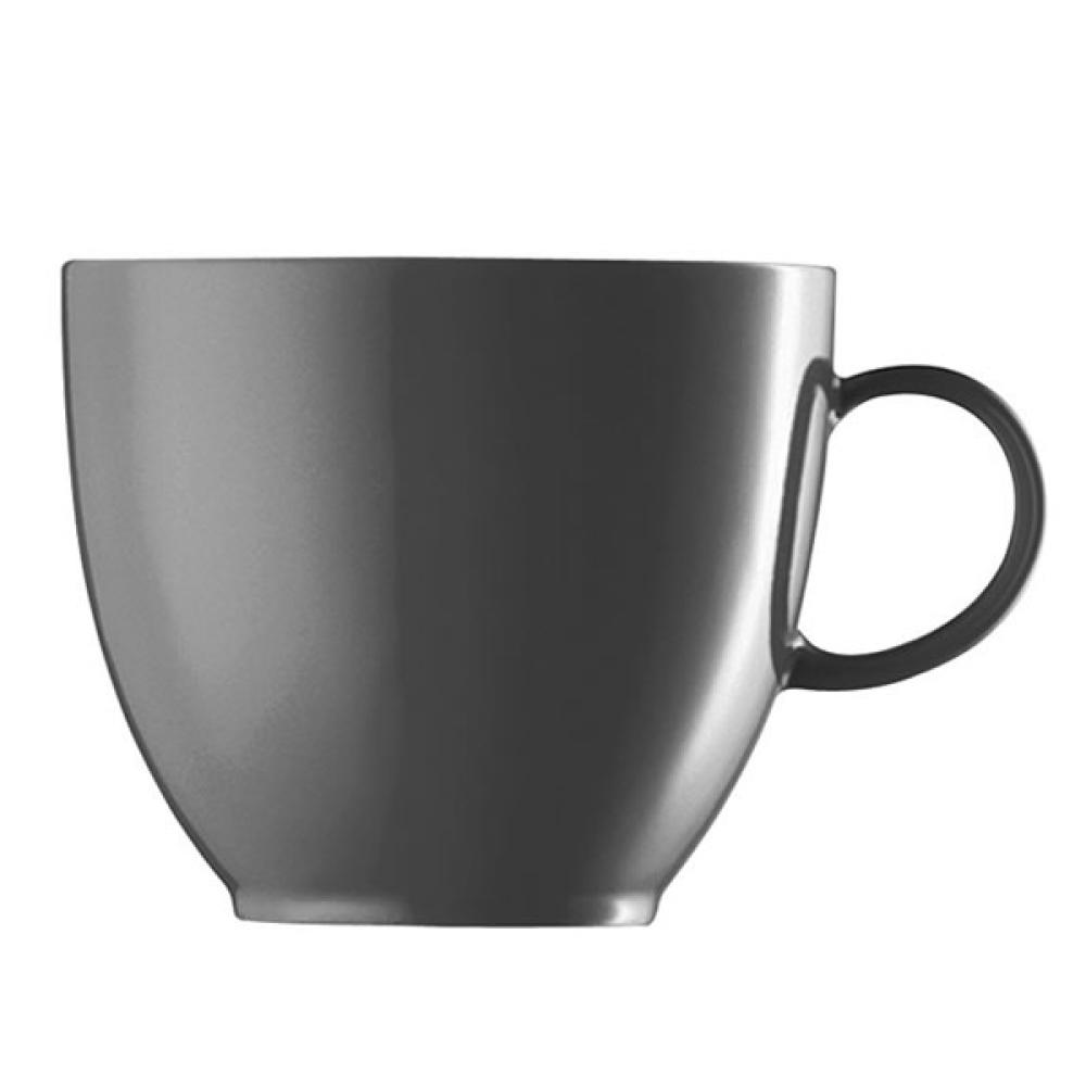 Thomas Sunny Day Kaffeetasse, Obertasse, Porzellan, Grey / Grau, Spülmaschinenfest, 200 ml, 14742