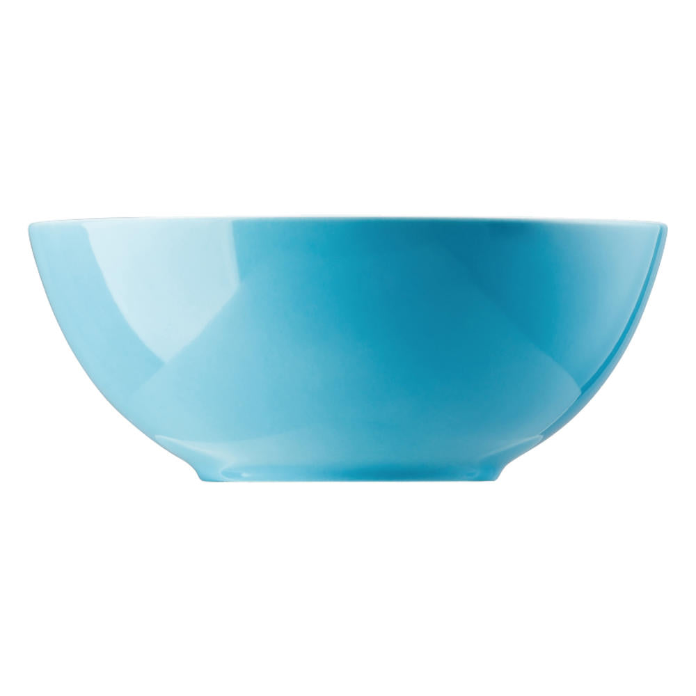 Thomas Sunny Day cereal bowl, breakfast bowl, snack bowl, small bowl, porcelain, water blue / blue, 15 cm, 15455