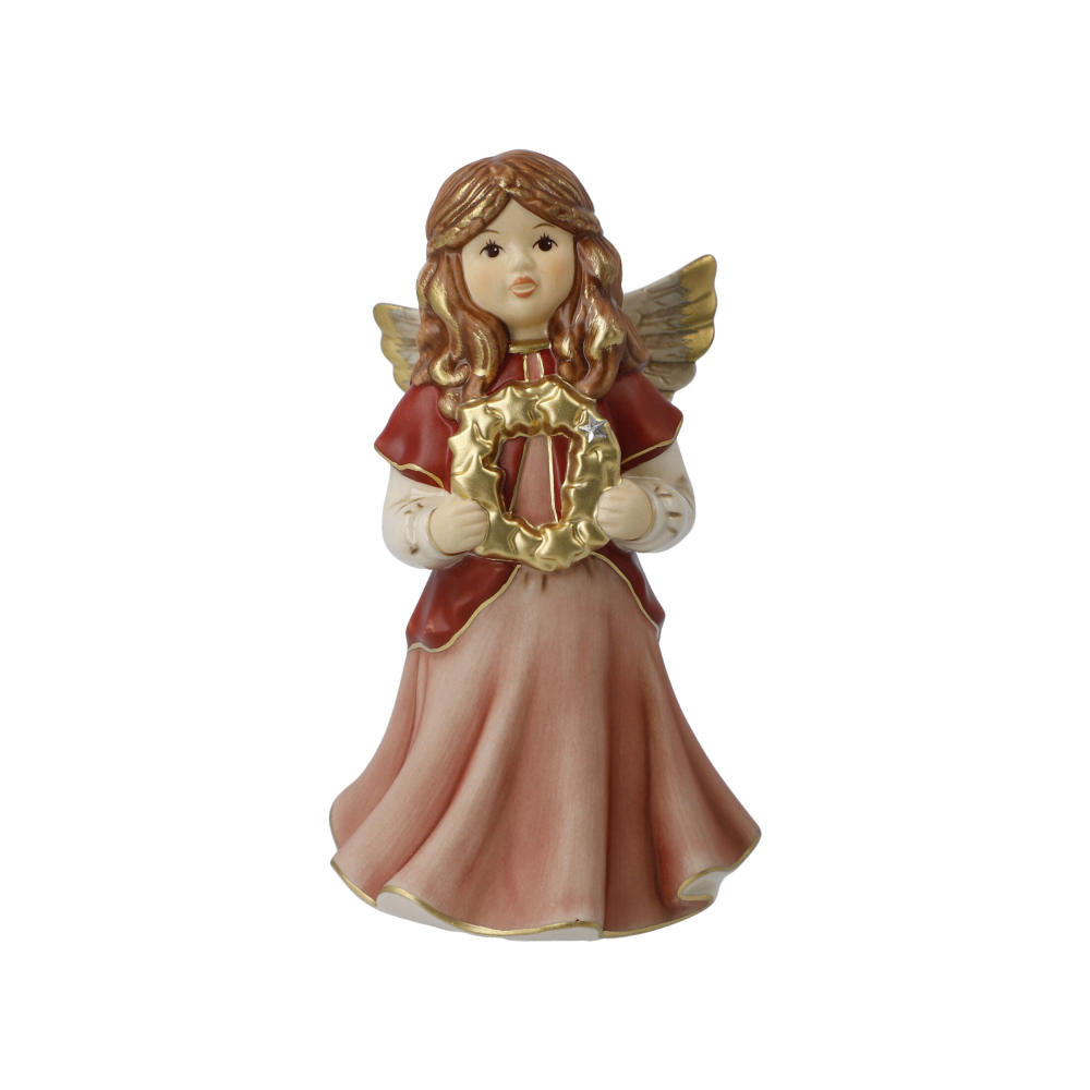 Goebel Figurine Christmas Greetings, Christmas, Heavenly Messengers, Stoneware, Bordeaux, 41634291