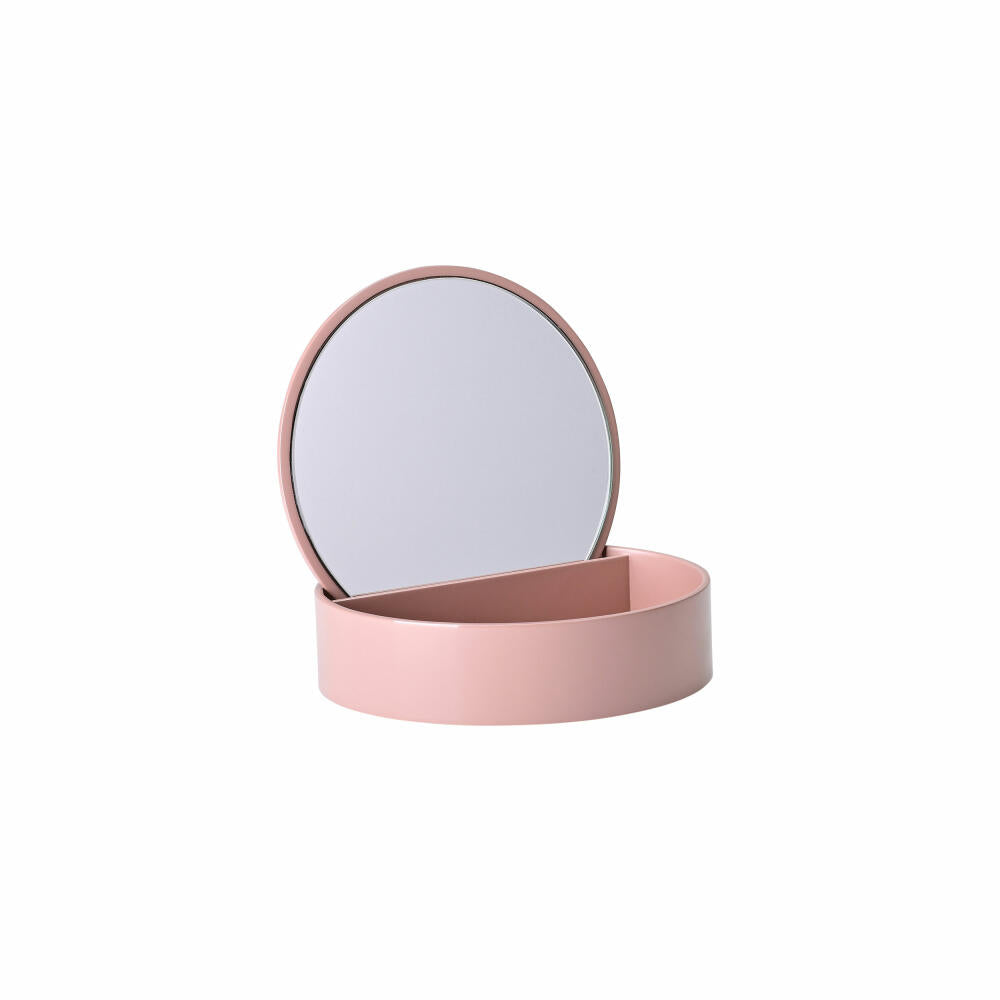 Gift Company Kosmetikbox Spa S, Schminkdose mit Spiegel, MDF, Rosewood, 20 cm, 1045003042