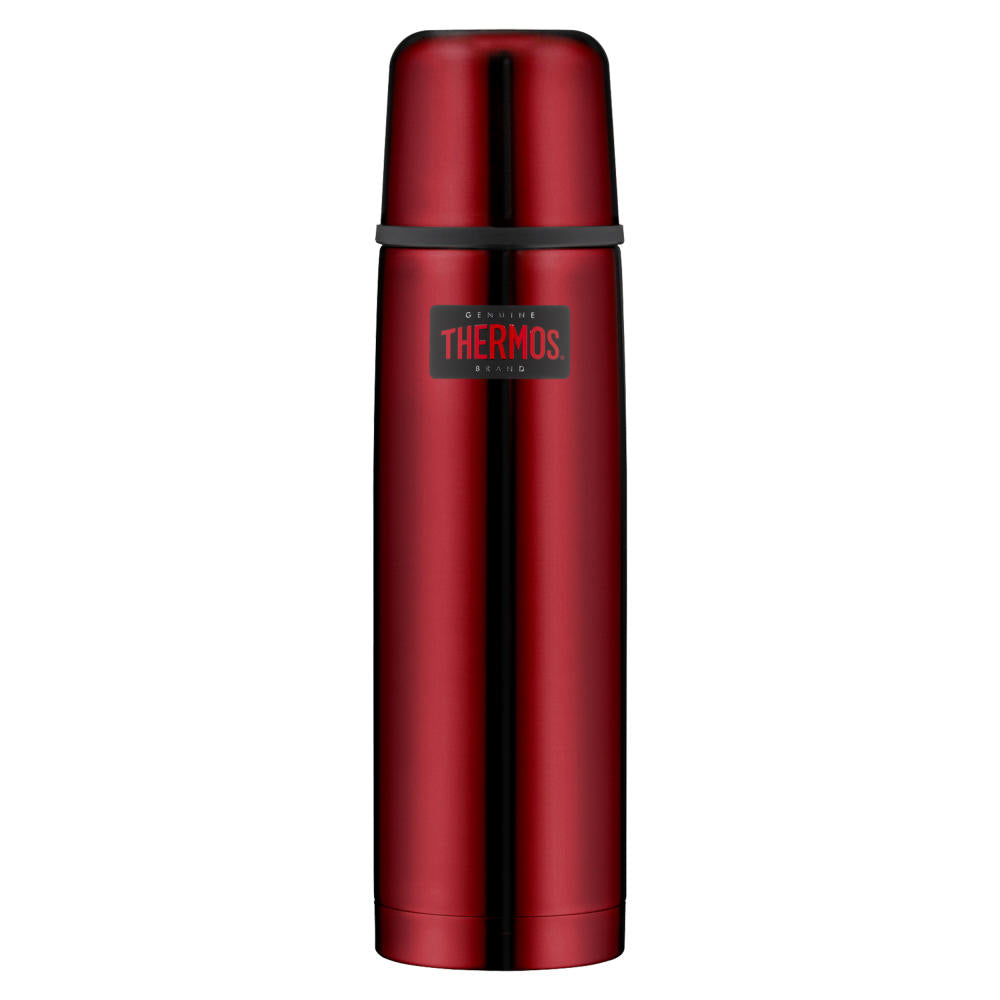 Thermos Isolierflasche Light & Compact, Thermosflasche, Isoflasche, Flasche, Edelstahl, Cranberries, 750 ml, 4019.248.075