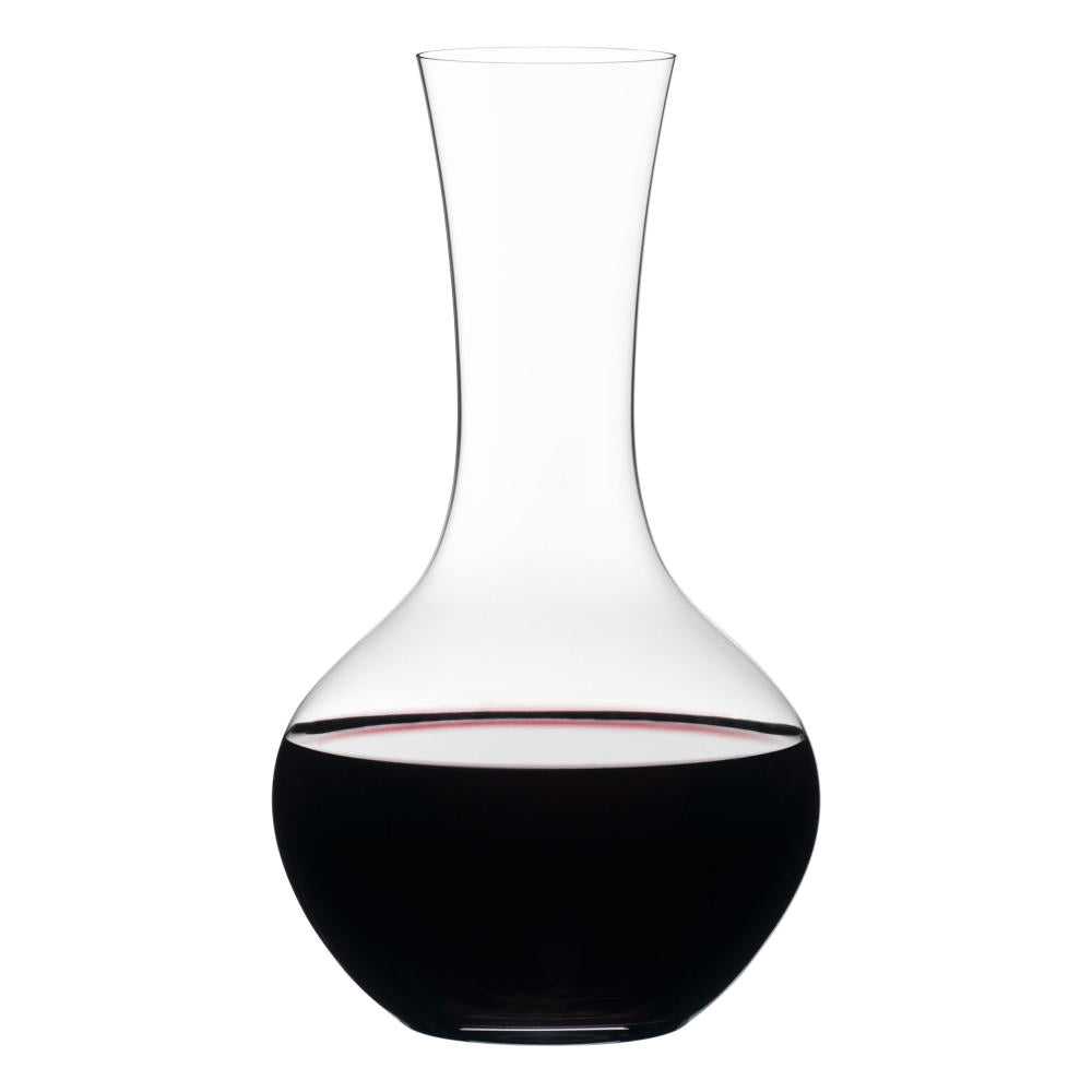 Riedel Vivant Syrah Dekanter, Glasdekanter, Dekantierflasche, Weinkaraffe, Hochwertiges Glas, 1 L, 0484/23