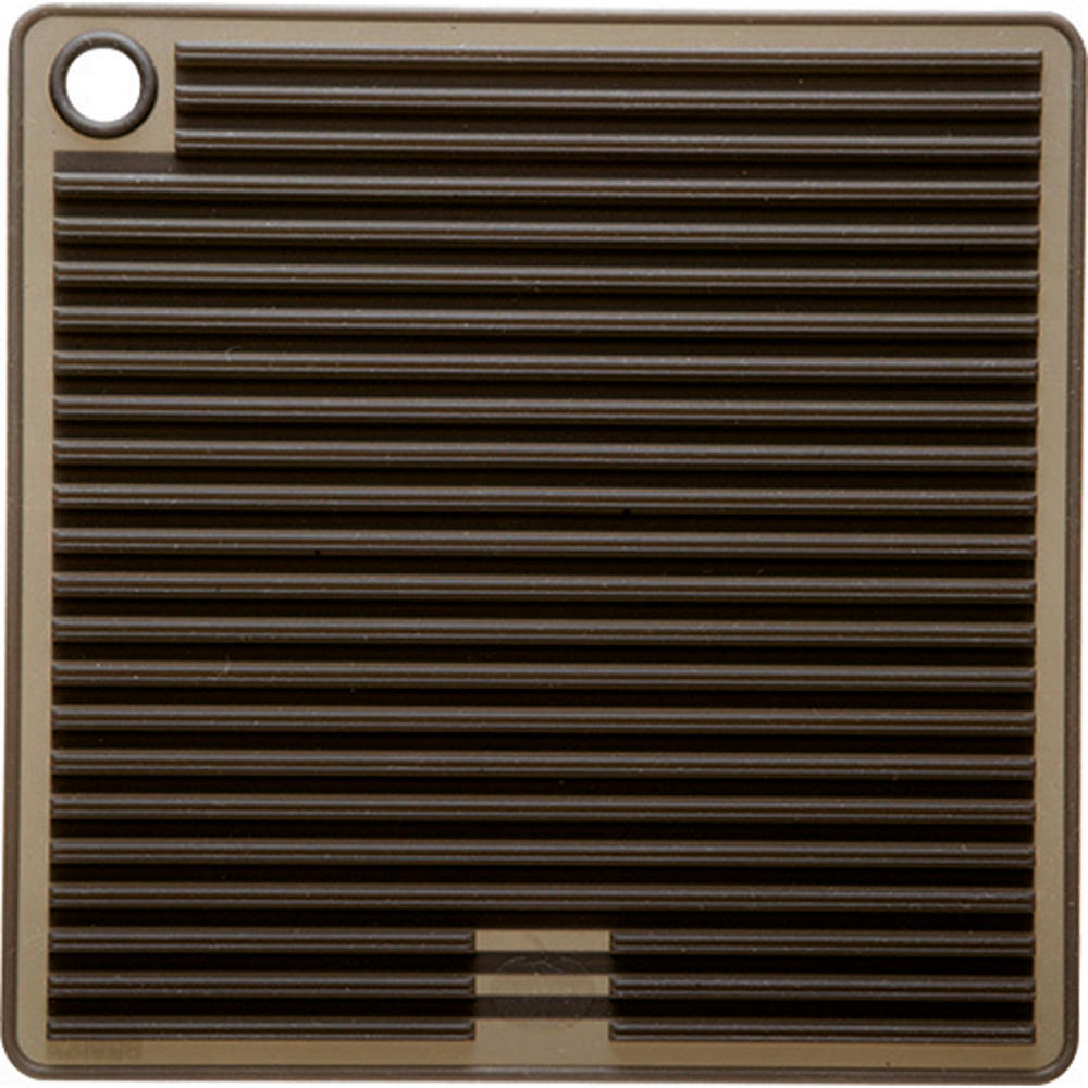 Mastrad Silicone Pot Holder, Potholder, Trivet, Cooking Cloth, Silicone, Black, F83401