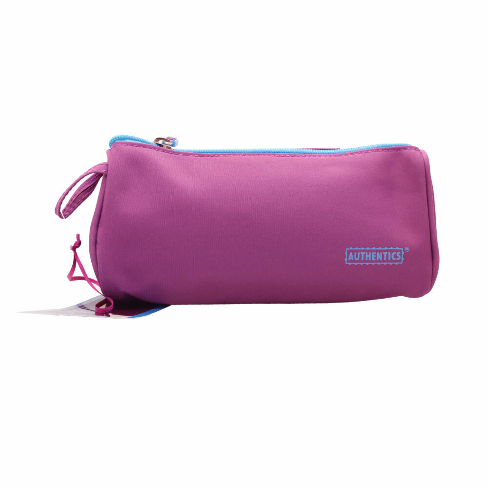 Authentics In Case Cosmetic Bag Slim, Microfiber, Purple / Blue, 21X10x7 cm, 6030254