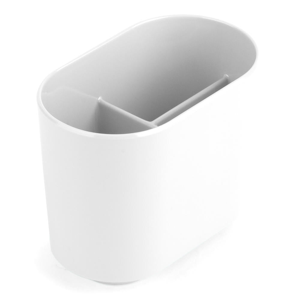 Umbra Bath Step Toothbrush Holder, Toothbrush Stand, Toothbrush Holder, Melamine, White, 023836660