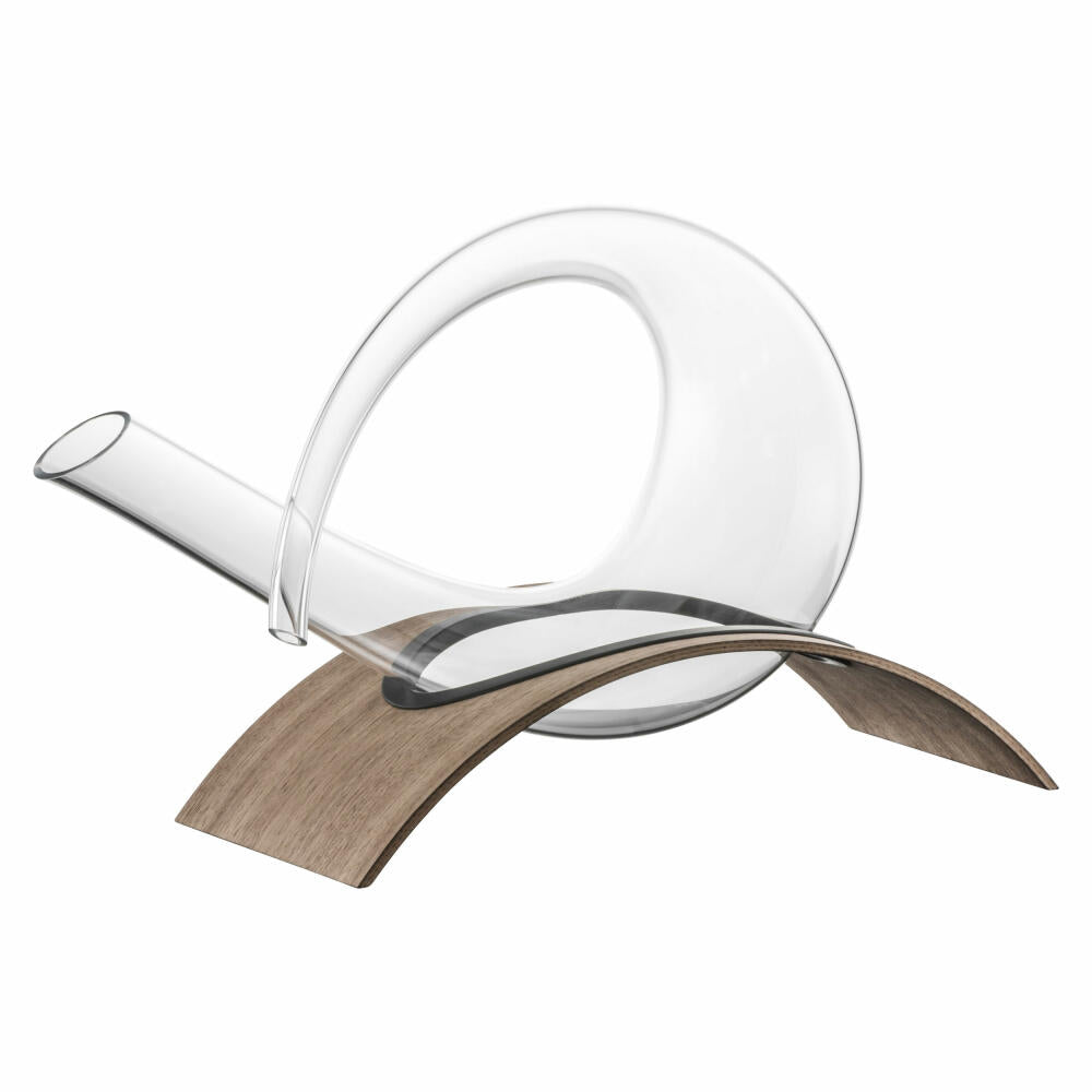 Eisch decanter on wooden base Wood Edition, carafe, decanter, crystal glass, 0.75 L, 30177316