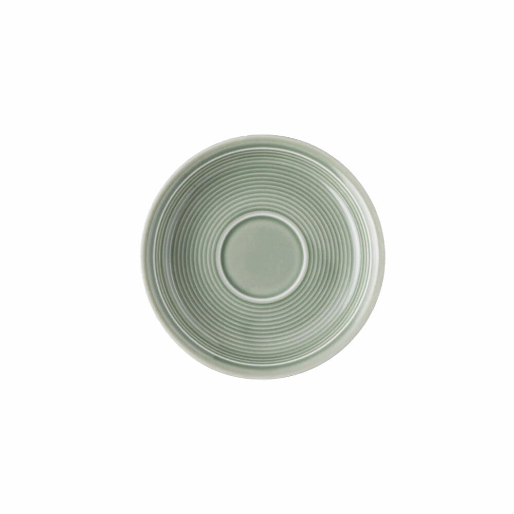 Thomas Trend Colour Espresso Saucer, Porcelain, Moss Green, 11.5 cm, 11400-401922-14716